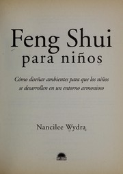 Cover of: Feng Shui Para Ninos by Nancilee Wydra