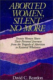 Cover of: Aborted Women: Silent No More