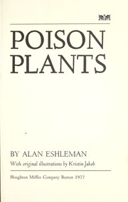 Cover of: Poison plants