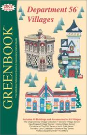 Cover of: Greenbook Guide to Department 56 Villages: 2002 Edition