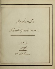 Cover of: Ireland's Shaksperiana