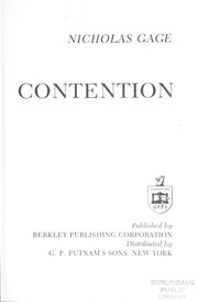 Cover of: Bones of contention
