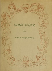 Cover of: James Ensor by Emile Verhaeren