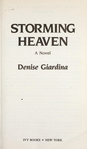 storming heaven giardina