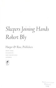 Cover of: Sleepers joining hands. by Robert Bly