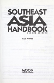 Cover of: Southeast Asia handbook by Carl Parkes
