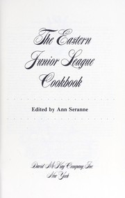 Cover of: The Eastern Junior League cookbook