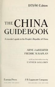Cover of: The China Guide Book
