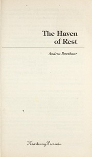 Cover of: The haven of rest