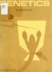 Cover of: Genetics of chestnut