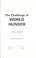 Cover of: The challenge of world hunger
