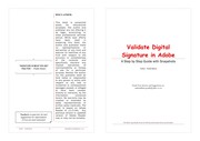 Validate Digital Signature in Adobe by Pratik Kikani