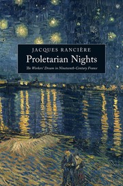 Proletarian nights by Jacques Rancière