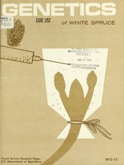 Cover of: Genetics of white spruce