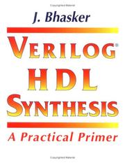 Cover of: Verilog HDL synthesis: a practical primer