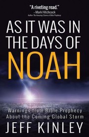Cover of: As It Was In The Days of Noah