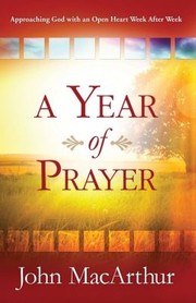 Cover of: A Year of Prayer by 