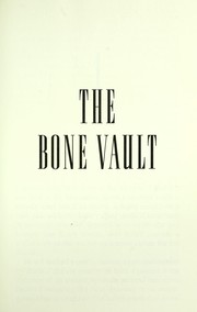 Cover of: The bone vault by Linda Fairstein.