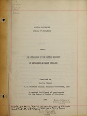 Cover of: Influence of the cotton industry on education in South Carolina by S. Fisher