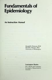 Cover of: Fundamentals of epidemiology by Donald Richard Peterson