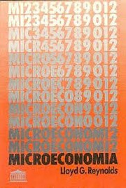 Cover of: Microeconomía by Reynolds, Lloyd G.