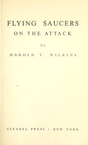 Cover of: Flying saucers on the attack.
