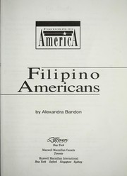 Cover of: Filipino Americans