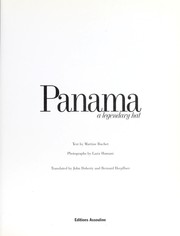 Cover of: Panama by Martine Buchet