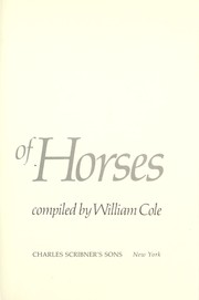 Cover of: The Poetry of horses