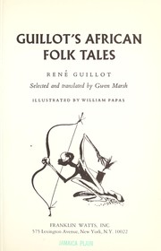 Cover of: African folk tales.