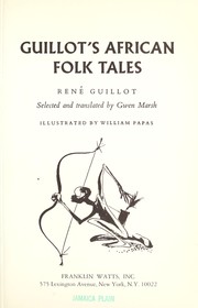 Cover of: African folk tales