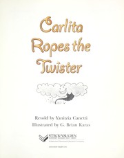Cover of: Carlita ropes the twister