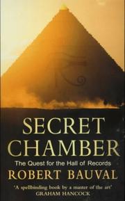 Secret Chamber by Robert Bauval