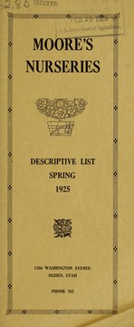 Cover of: Descriptive list spring