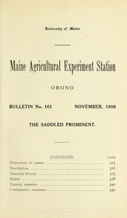 Cover of: The saddled prominent