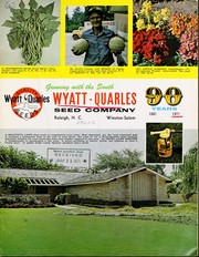Cover of: Wyatt-Quarles Seed Company | Wyatt-Quarles Seed Company