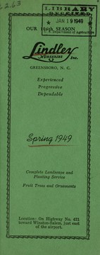 Cover of: Spring 1949