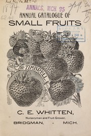 Cover of: Annual catalogue of small fruits