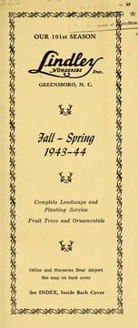 Cover of: Fall 1943 spring 1944