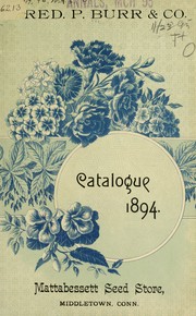 Cover of: Catalogue 1894