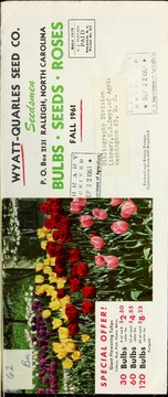 Cover of: Bulbs, seeds, roses
