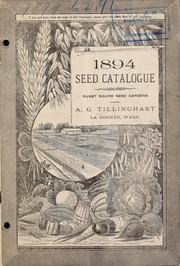 Cover of: 1894 seed catalogue
