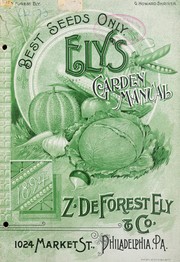 Cover of: Ely's garden manual