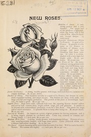 Cover of: New roses