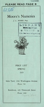 Cover of: Price list spring