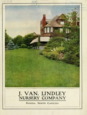 Cover of: J. Van. Lindley Nursery Company