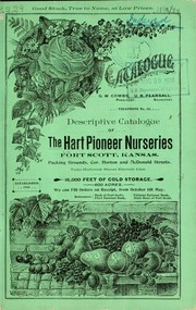Cover of: Descriptive catalogue of the Hart Pioneer Nurseries