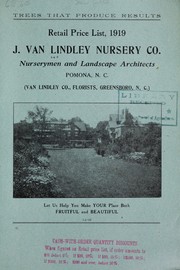 Cover of: Retail price list, 1919