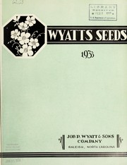 Cover of: Wyatt's spring catalog