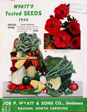 Cover of: Wyatt's tested seeds